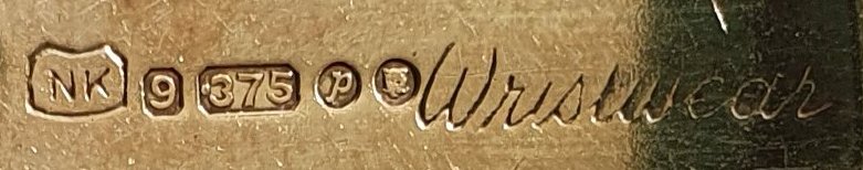 Hallmarks on a Wristwear bracelet