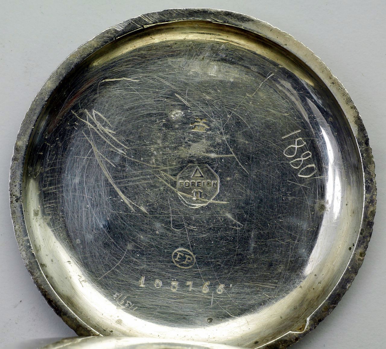 Pateck pocket watch case