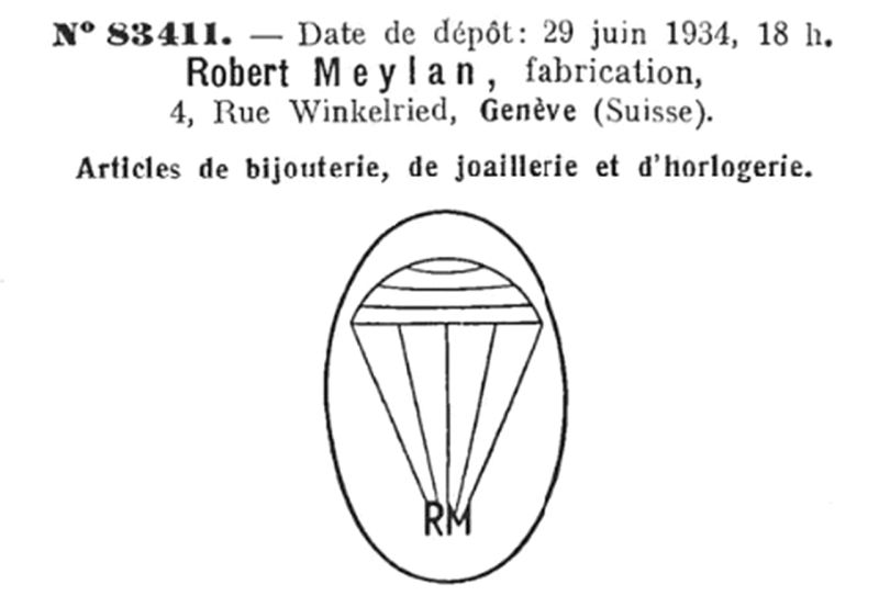 Robert Meylan parachute trademark